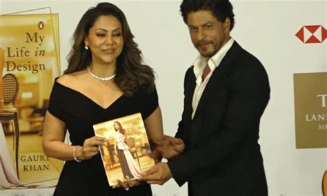 Gauri Khans First Book My Life In Design Launched By Shah Rukh Khan