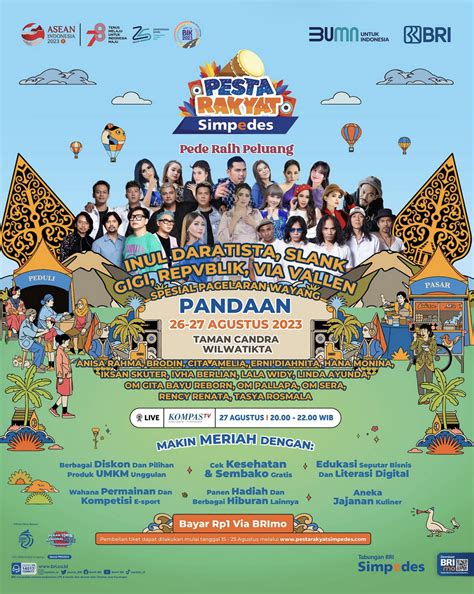 PESTA RAKYAT SIMPEDES Taman Candra Wilwatikta – Jadwal Event, Info Pameran, Acara & Promo Terbaru