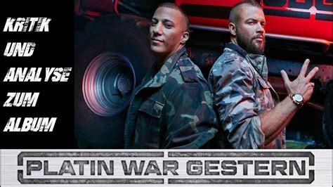 Kollegah Farid Bang Platin War Gestern Review Kritik Shindy