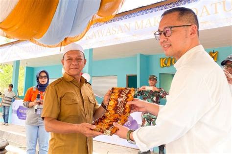 Pt Agm Bangun Enam Kios Perindah Kawasan Makam Datu Nuraya Antara