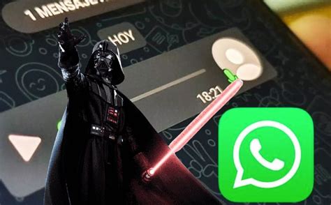 Whatsapp Así De Fácil Se Puede Enviar Audios Con La Voz De Darth Vader Infobae