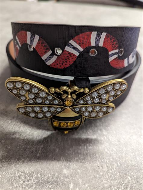 Gucci Queen Margaret Bee Belt From Essentialsforhome Rdesignerreps
