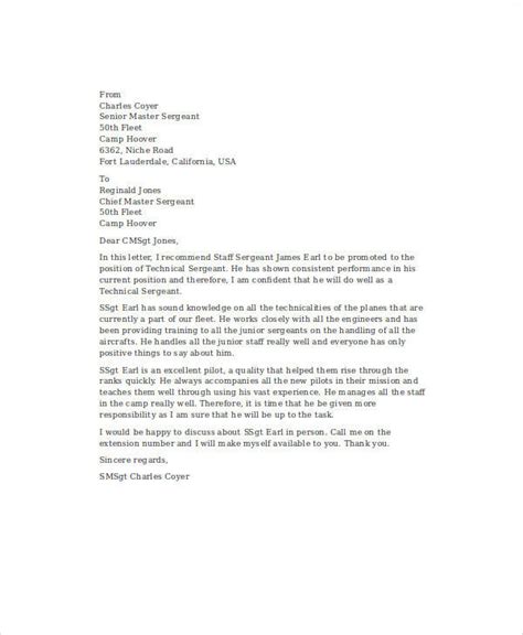 Free 6 Sample Air Force Letter Of Recommendation In Ms Word Aa5