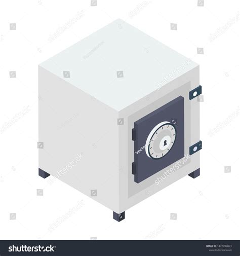 Bank Locker Vector Isometric Design Stock Vector (Royalty Free ...