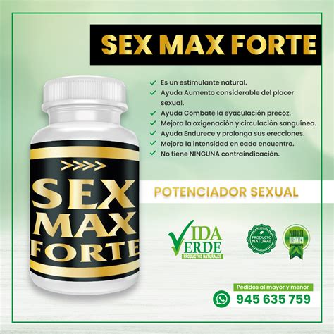 Sex Max Forte Vida Verde