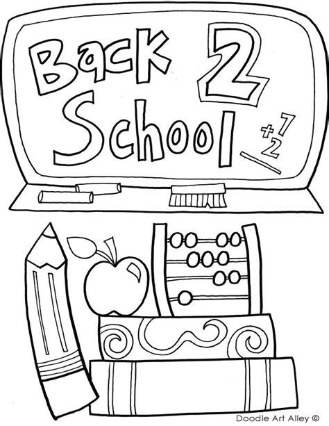 Welcome Back Coloring Pages At Free Printable