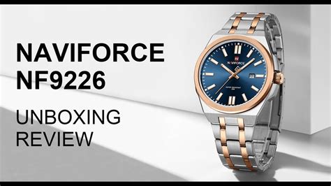 Unboxing Review Naviforce Watch Nf New Arrival Japanese Metal