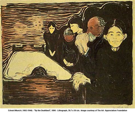 Edvard Munch - "By the Deathbed" | Painting, Edvard munch, Artist