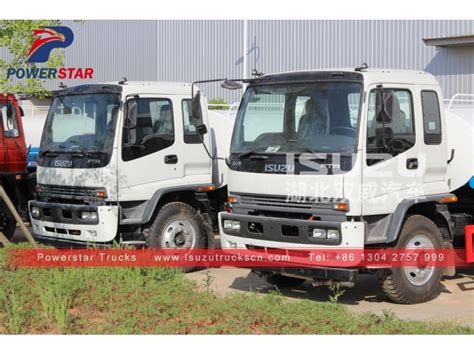 New Designed Isuzu Water Bowser Truck FTR 4x2 14000L Water Tank Trucks