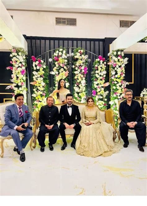 Hanif Raja Son Ahmed Raja Wedding Pictures Showbiz Pakistan