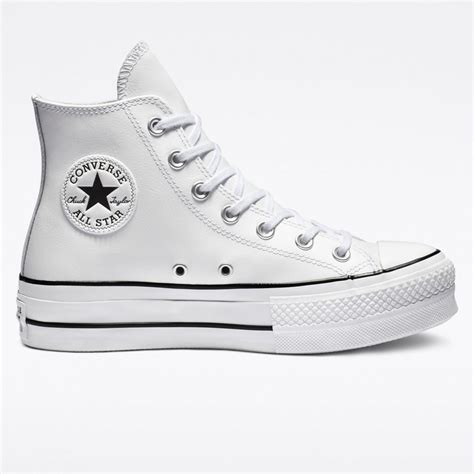 Converse Chuck Taylor All Star Lift Γυναικεία Μποτάκια ΑΣΠΡΟ ΜΑΥΡΟ 561676c