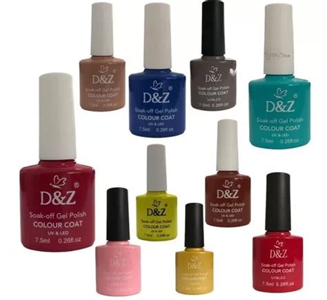 Esmaltes Em Gel Uv Dez Kit 10un você Escolhe As Cores Frete grátis