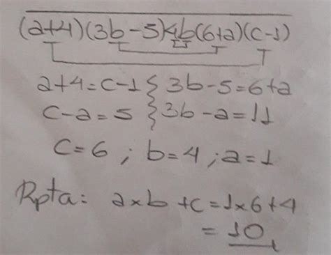 a 4 3b 5 4b 6 a c 1 es un numeral capicúa calcular a x b c