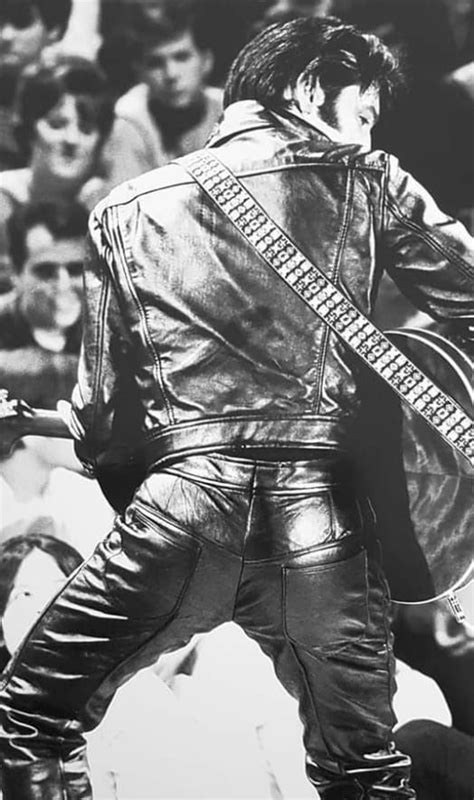 Elvis 68 Comeback Leather Jacket