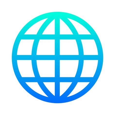 World Wide Web Generic Gradient Icon