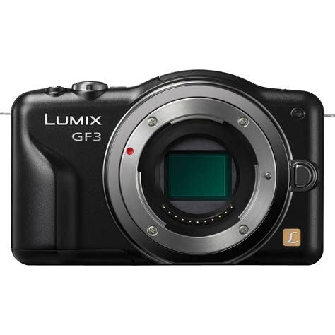 Panasonic Lumix DMC GF3 Digital Camera Body Only DMC GF3KBODY