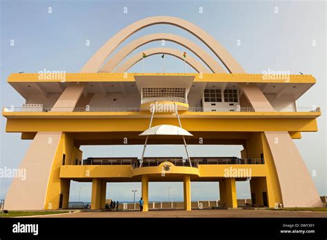 Arch At Independence Square Accra Ghana Africa Stock Photo Alamy