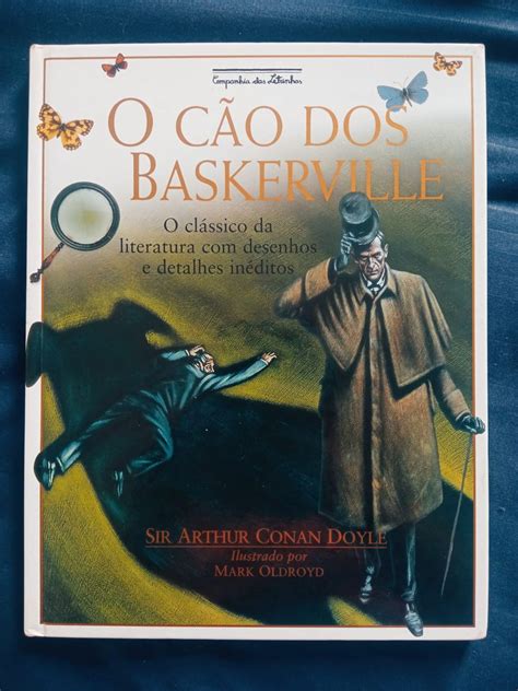 Livro Sherlock Holmes O C O Dos Baskerville Conan Doyle Ilustrado