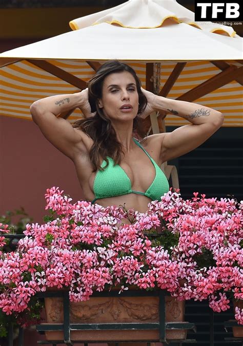 Elisabetta Canalis Shows Off Her Stunning Bikini Body In Portofino Photos Thefappening