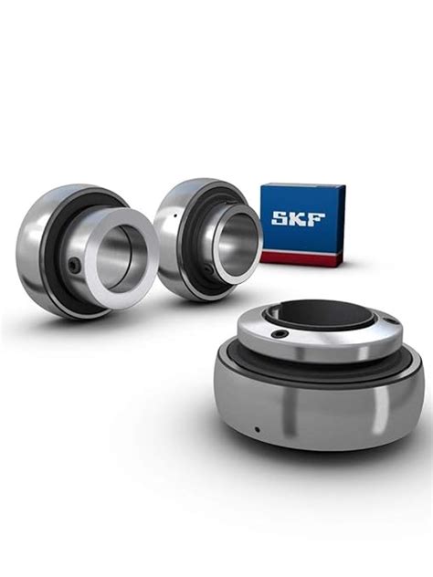 SKF YET 206-103 W Y-Bearing With An Eccentric Locking Collar : Amazon ...
