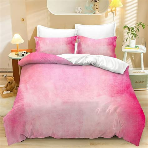 3piece Couples Bedding Set Comforter Cover Queen Size Duvet Cover Love Heart Print Quilt Cover