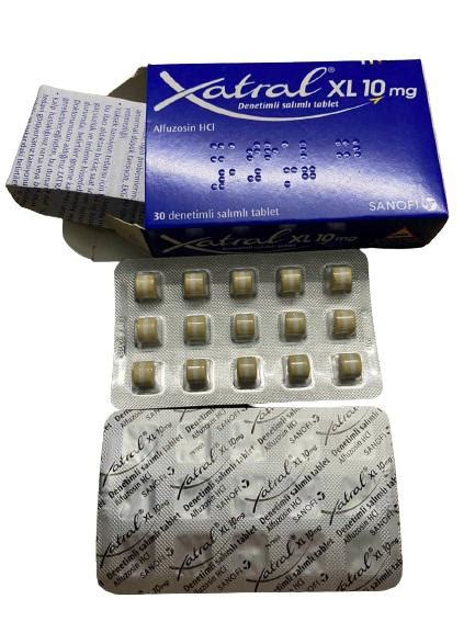 Xatral Xl 10mg Alfuzosin Sanofi H30v Tnk