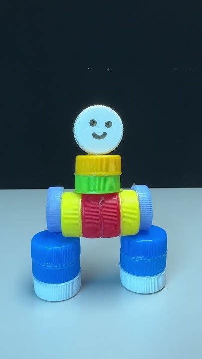 Diy Plastic Bottle Robot Toy Youtube