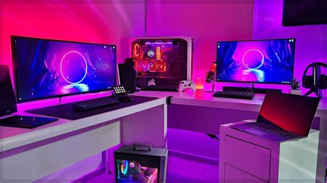 Meu Setup Gamer Tour Pelo Quarto Minimalista De R Mil Youtube