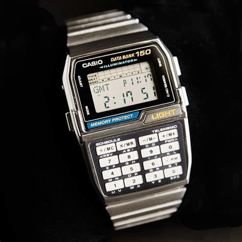 CASIO DBC 1500B 1QD Montre Calculatrice Casio Vintage Ultra Rare