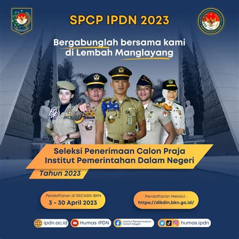 Pengumuman Kelulusan Seleksi Administrasi Spcp Ipdn Ipdn Kampus