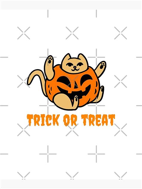 "Halloween Cat Meme, halloween dog meme" Poster for Sale by Marcuswong | Redbubble