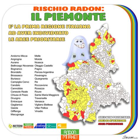 Il Piemonte è la prima regione ad aver individuato le aree prioritarie