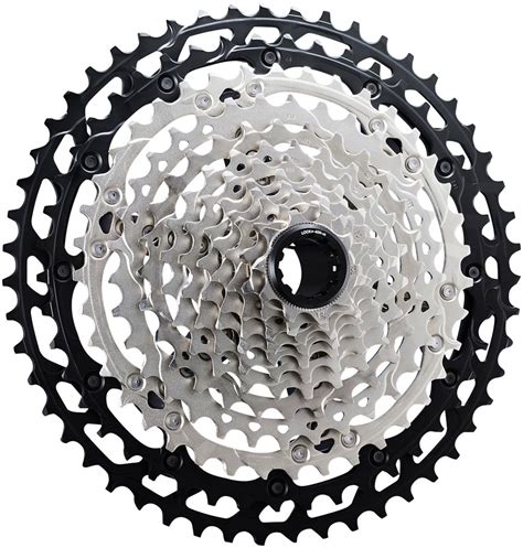 Shimano Xt Cs M8100 Cassette 12 Speed 10 51t Silverblack Micro