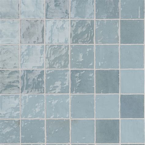 Portmore Sky 4x4 Glazed Ceramic Tile Tilebar