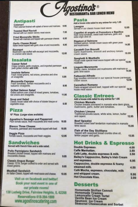 #Lunch and... - Agostino's Italian Restaurant & Bar