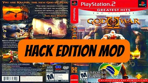 God Of War Mod BRA Hack Edition Sony PlayStation 2 Longplay