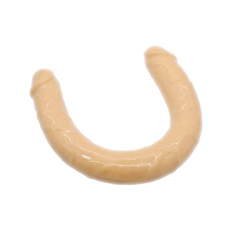 Dildo Realista Doble Cabeza Dual Forma U Anal Vaginal Proerotic