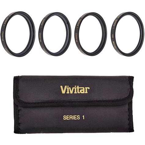 Vivitar 95mm 4pc HD Macro Close Up Lens Filter Set 1 2 4 10 VIV CL