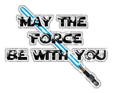 Force Be With You Star Clip Art Library