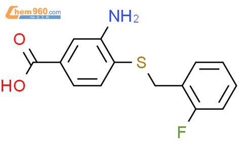 702669 10 1 Benzoic acid 3 amino 4 2 fluorophenyl methyl thio CAS号