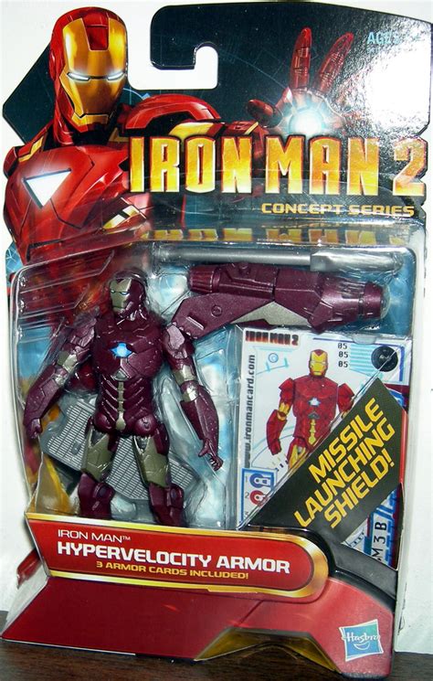 Iron Man 2 Hypervelocity Armor 05 Movie Concept Series action figure