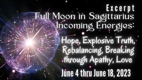 Tarot Full Moon In Sagittarius Incoming Energies Hope Explosive Truth