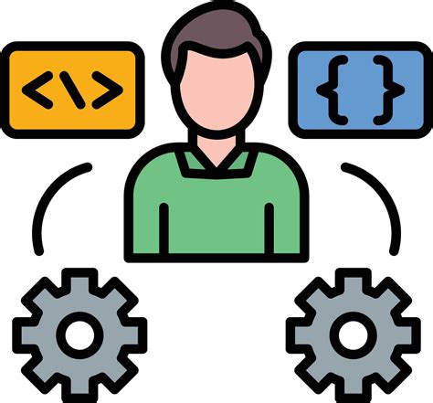 Tech Savvy User Vector Icon Vector Art At Vecteezy