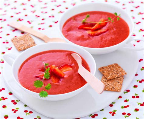 Gaspacho Tomate Fraise Cookidoo La Plateforme De Recettes