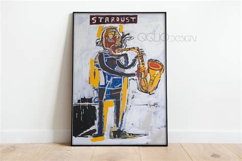 Stardust Basquiat Print Basquiat Art Print Jean Basquiat Etsy