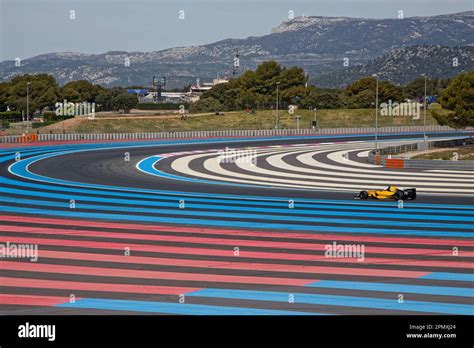 Le Castellet France April Ancient Formula One Car On Track