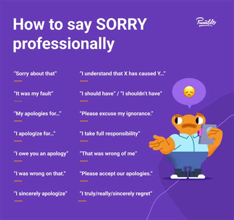 How To Say ‘sorry Professionally Pumble Blog