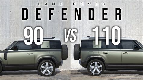 K All New Land Rover Defender Vs Comparison Off Road