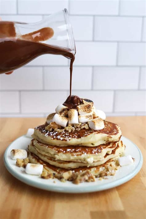 Hot Cocoa Pancakes Inspired By Snooze Female Foodie