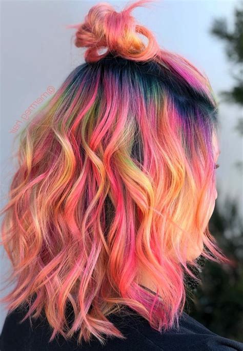 55 Cool And Trendy Hair Colors To Try Right Now Trendige Haarfarben